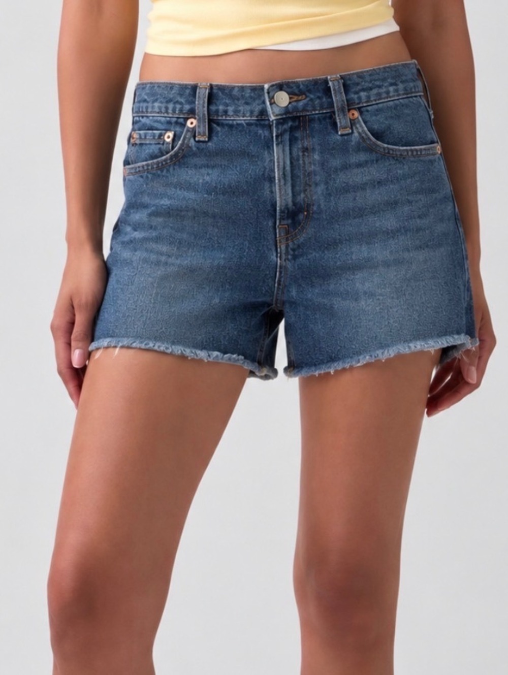 Gap Denim Cheeky Short Sky High Blue Jean Shorts Size 28